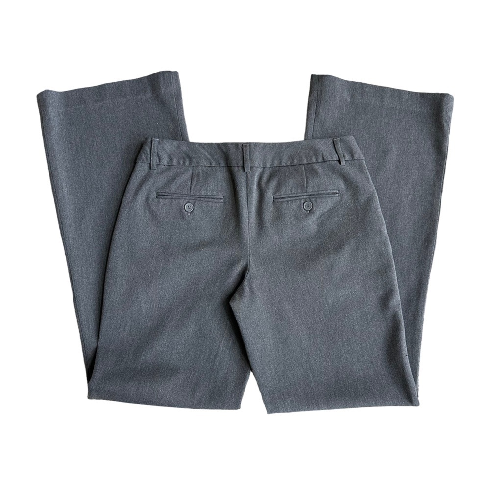 Express Editor Wide Leg Trouser Business Wear Pant Suit in Grey Size:‎ 6